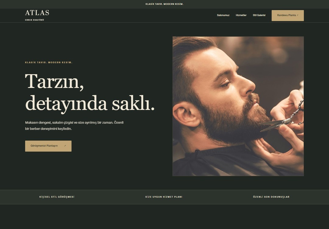 ATLAS tasarım önizlemesi