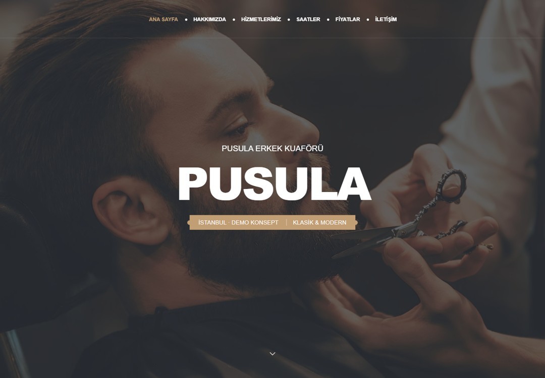 PUSULA tasarım önizlemesi