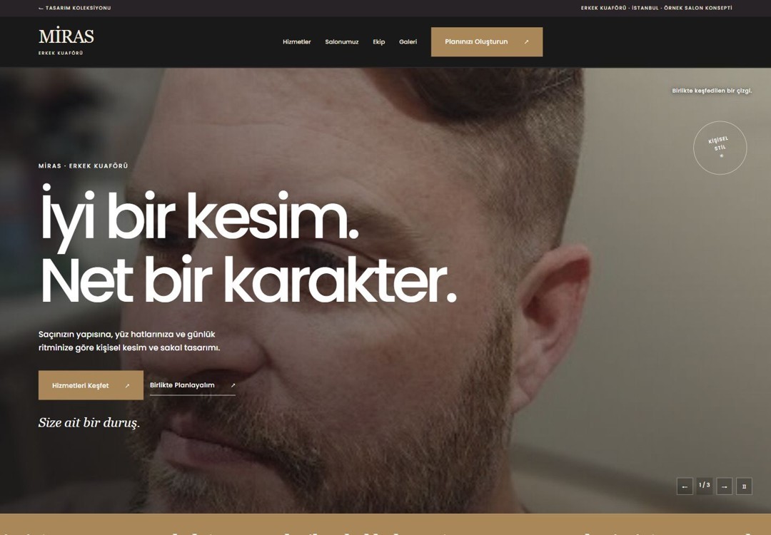 MİRAS tasarım önizlemesi