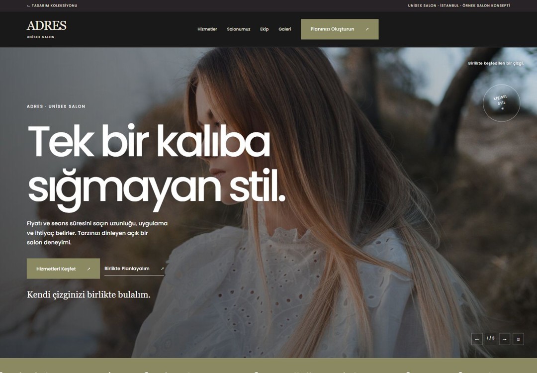 ADRES tasarım önizlemesi