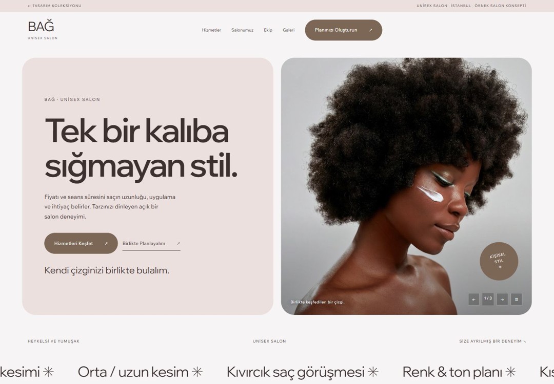 BAĞ tasarım önizlemesi