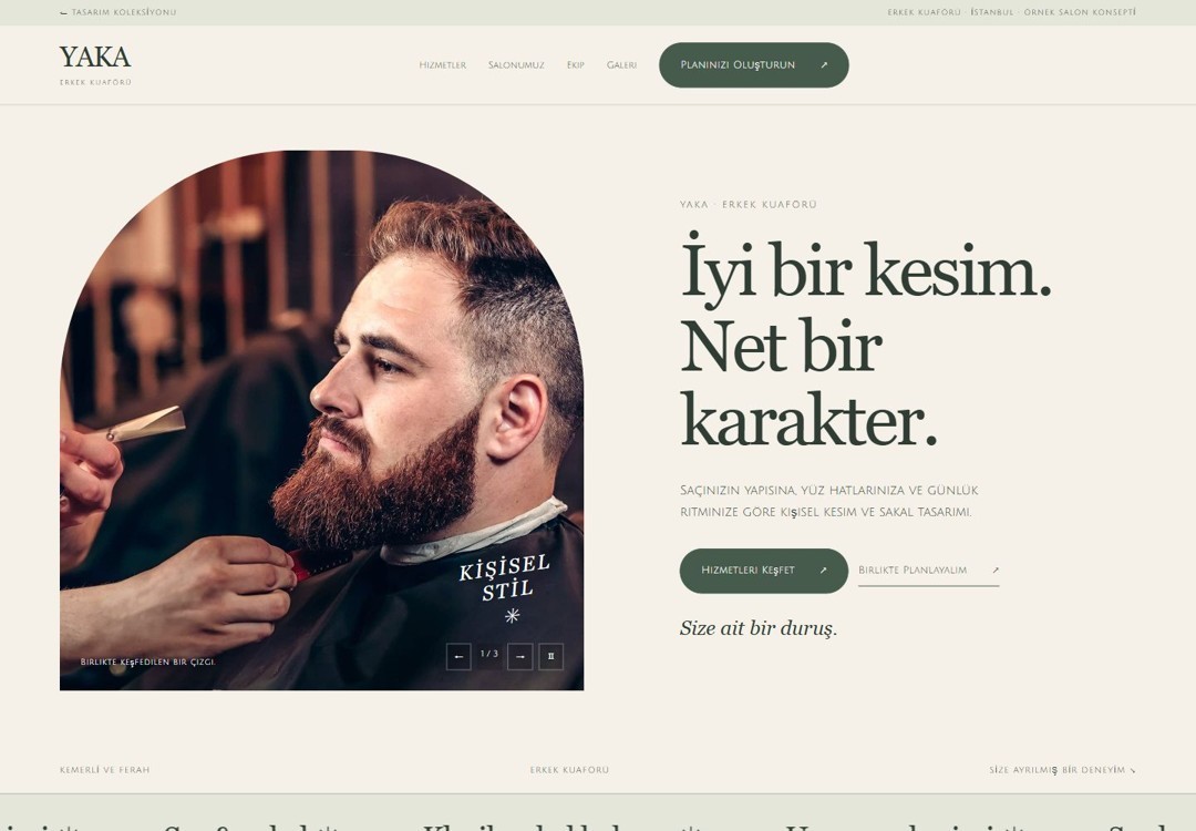 YAKA tasarım önizlemesi