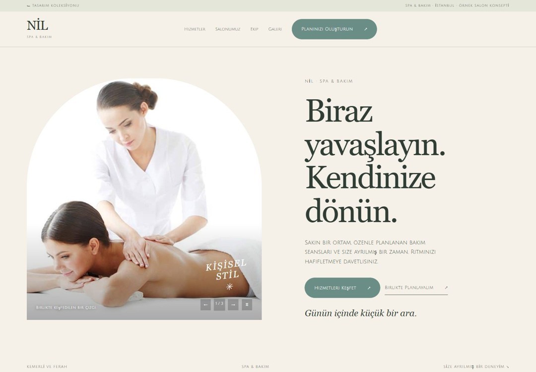 NİL tasarım önizlemesi