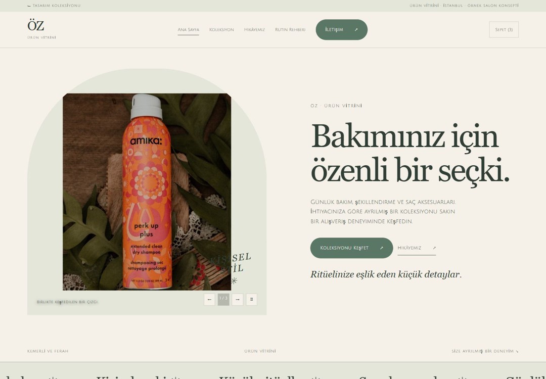 ÖZ tasarım önizlemesi