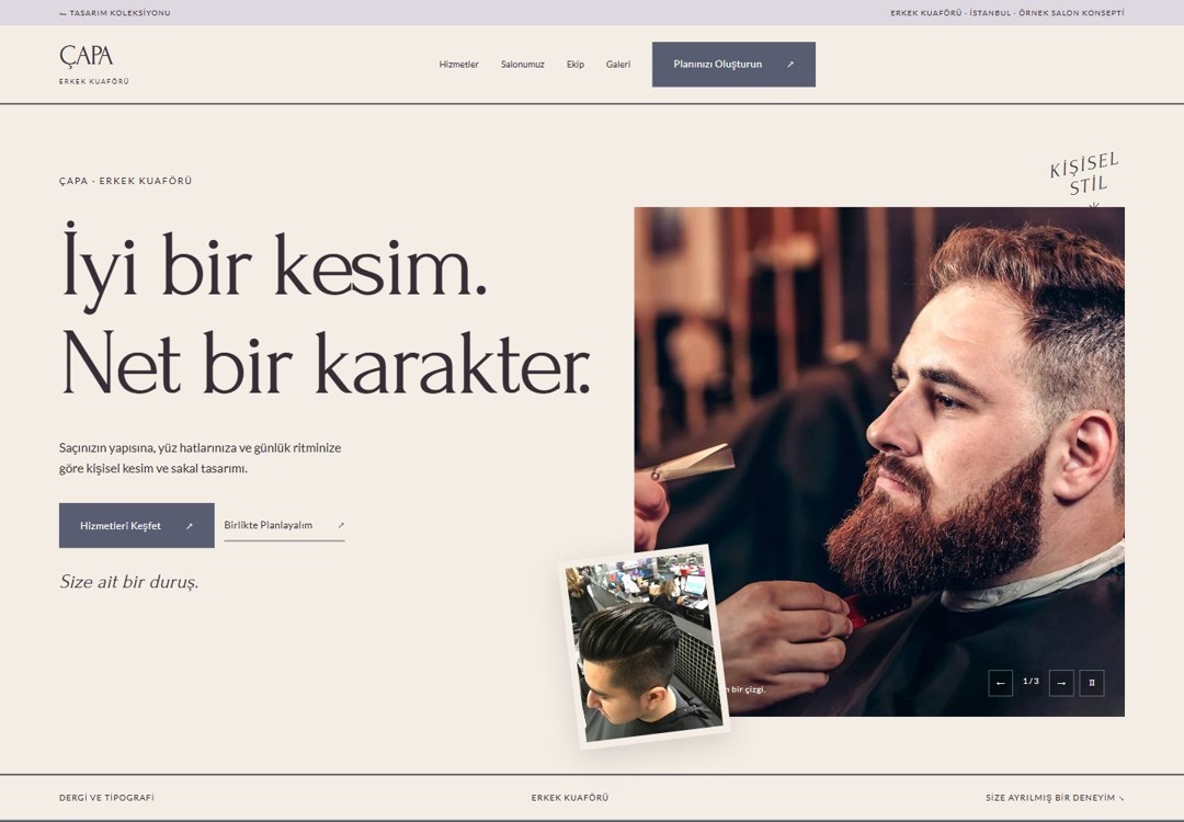 ÇAPA tasarım önizlemesi