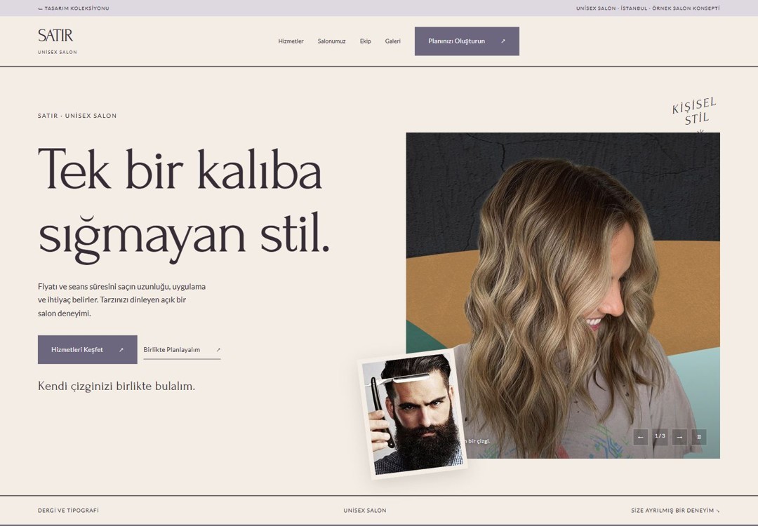 SATIR tasarım önizlemesi