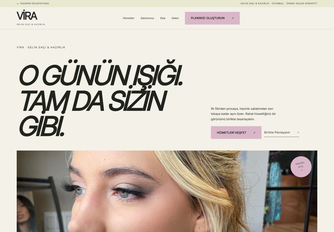 VİRA tasarım önizlemesi